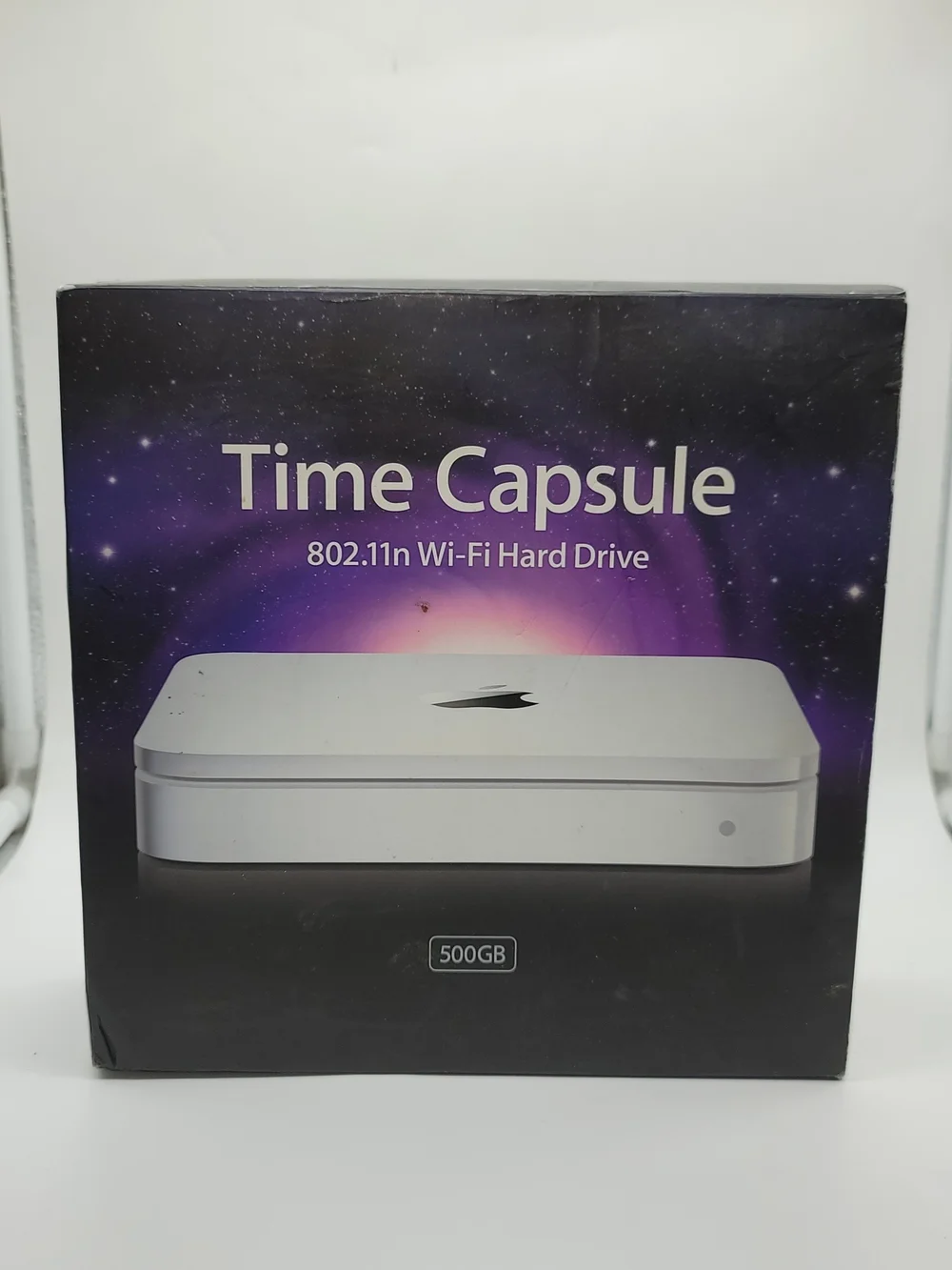 Apple Time Capsule 500GB Wi‑Fi Hard Drive - White/Silver